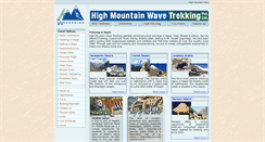 Desktop Screenshot of highmountaintreks.com